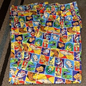 Nickelodeon Mans Pajamas Characters from Cartoons